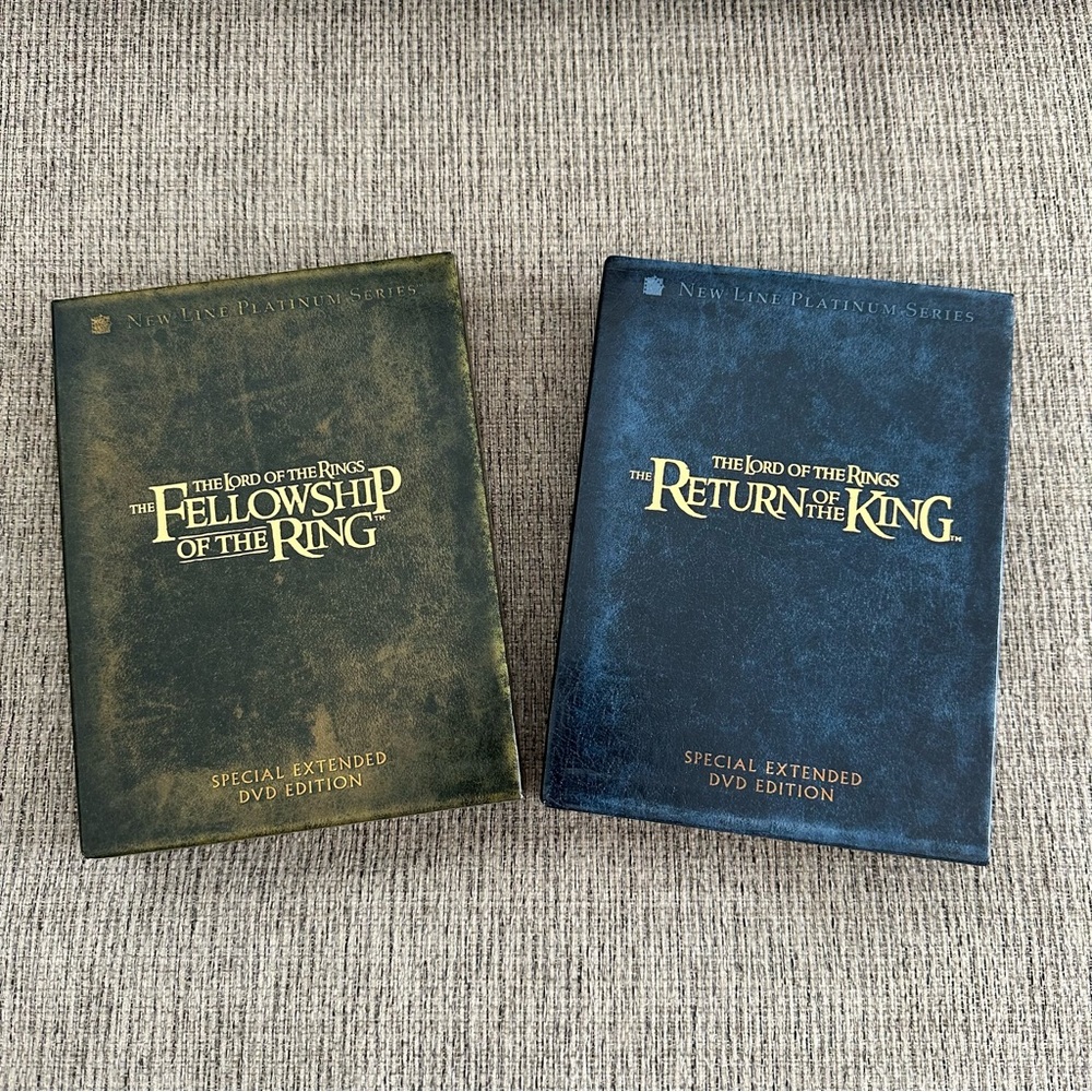 The Lord of the Rings Special Extended DVD Edition Set